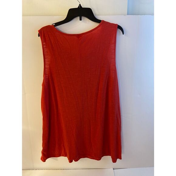Faded Glory Vneck tank top rust color 3x (22-24) - Picture 3 of 5